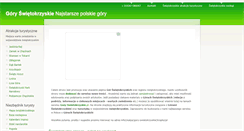 Desktop Screenshot of gory-swietokrzyskie.pl